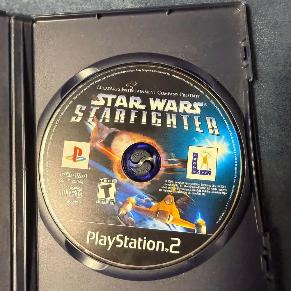 Star Wars: Starfighter - PlayStation 2 (PS2) Video Game